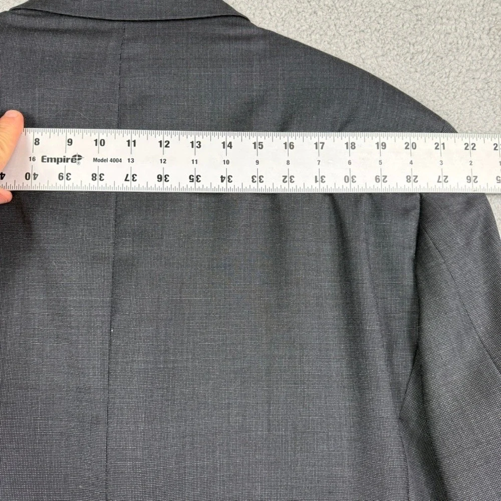 Ralph Lauren Dillard's Men's‎ 100% Wool Stretch Gray Blazer Jacket